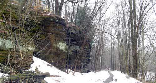 Blackhand Gorge Sandstone Walls