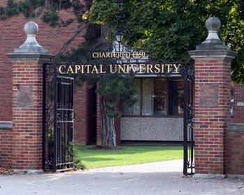 Capital University Front Gate