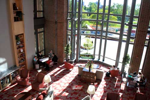 Ohio Union lounge area