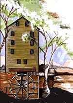 Rock Mill Illustration
