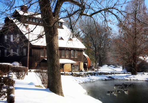 Ye Olde Mill - A Christmas Greeting Card