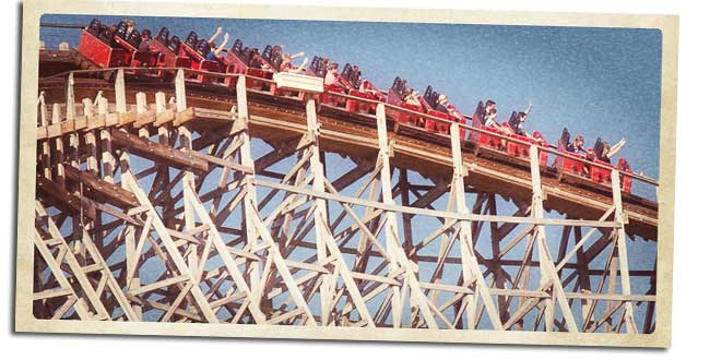 Cedar Point Boardwalk and Beach