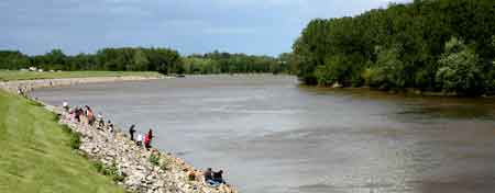 Sandusky River at Fremont