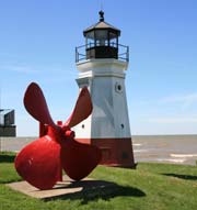 Vermilion Lighthouse Replica