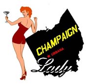 Champaign Lady Logo