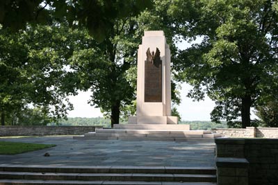 Wright Brothers Memorial on top of Wright Brothers Hill